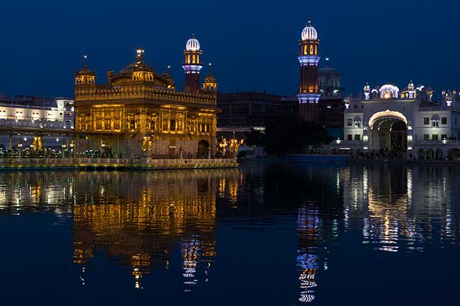 Blue hour at Golden Temple.