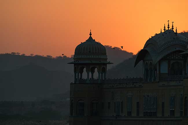 Jal Mahal at sunrise.